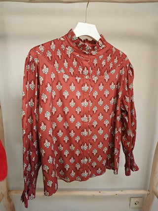 CAMISA ANJANA ESTAMPADA