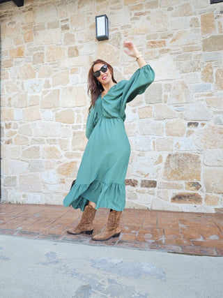 VESTIDO PARIS MANGAS DE MURCIELAGO