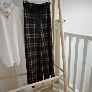 PANTALON DE CUADROS LAZO