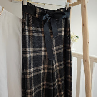 PANTALON DE CUADROS LAZO