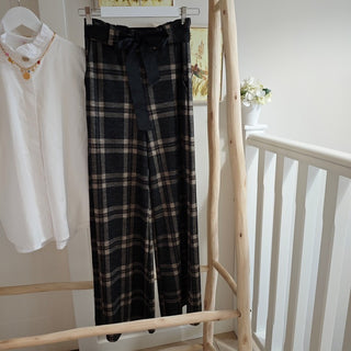 PANTALON DE CUADROS LAZO