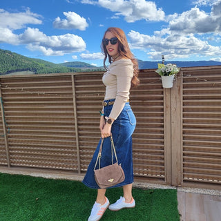 FALDA VAQUERA