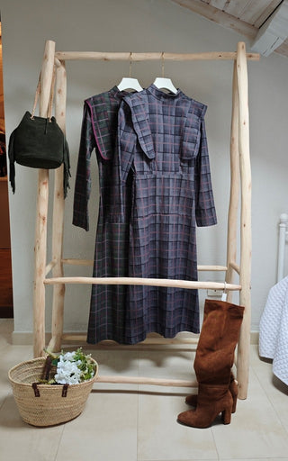 VESTIDO MIA CUADROS