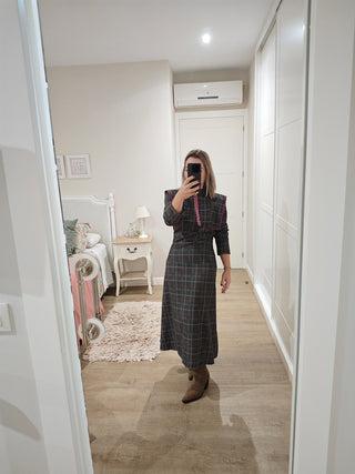 VESTIDO MIA CUADROS