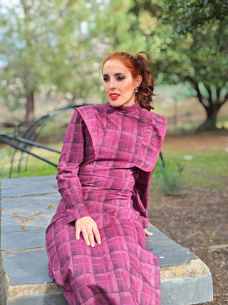 VESTIDO MIA CUADROS