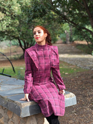 VESTIDO MIA CUADROS