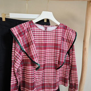 BLUSA MATILDE CUADROS
