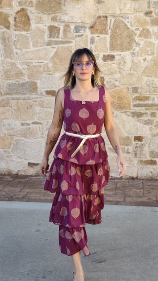 Vestido volante Lia