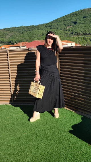 Falda con pañuelo