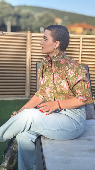 BLUSA MARA ESTAMPADA