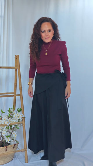 Falda con pañuelo