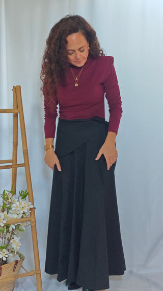 Falda con pañuelo