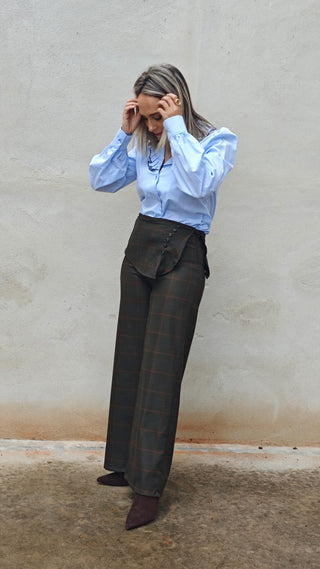 Pantalon Cayetana cuadros