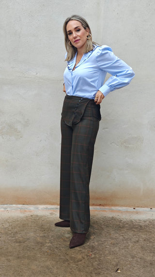 Pantalon Cayetana cuadros